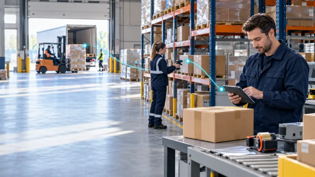 Работен процес на ERP за дистрибутори