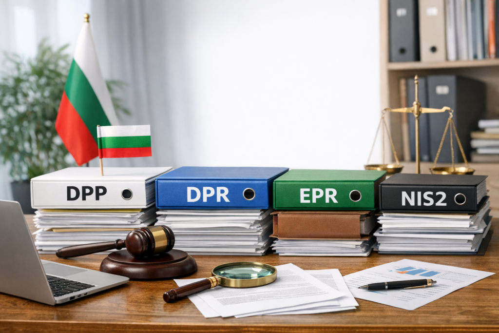 Bulgarian DPP, DPR, EPR, PPWR, and NIS2 Legislation: What Businesses Need to Know - Bulgarian DPP DPR EPR PPWR NIS2 legislation